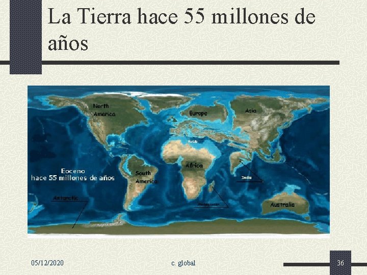 La Tierra hace 55 millones de años 05/12/2020 c. global 36 