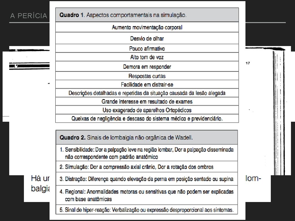 A PERÍCIA MÉDICA ORTOPÉDICA 