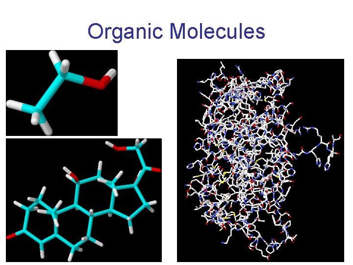 Organic Molecules 5 