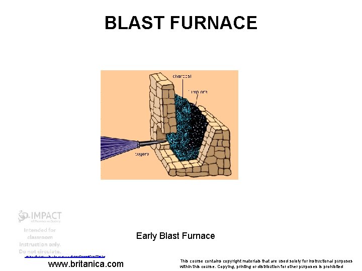 BLAST FURNACE Early Blast Furnace http: //media-3. web. britannica. com/eb-media/39/1539 -004 -7 C 917766.