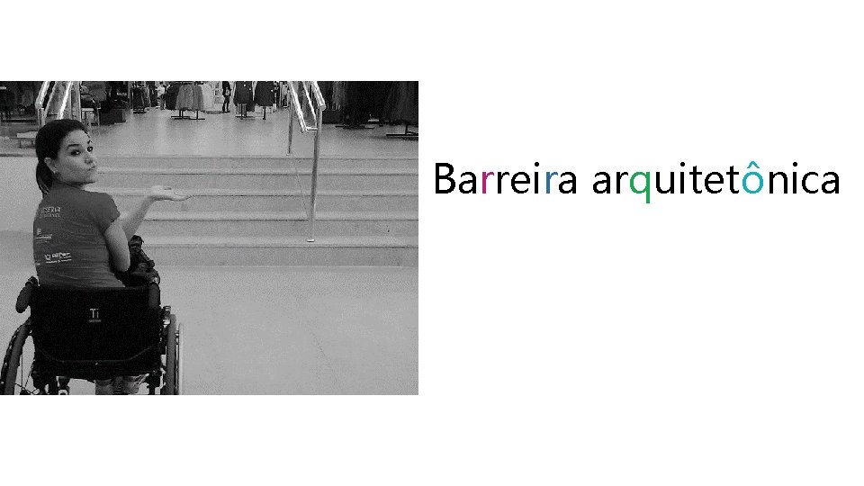 Barreira arquitetônica 