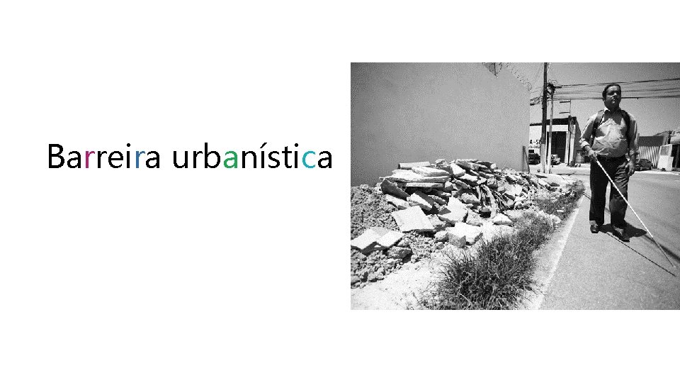 Barreira urbanística 