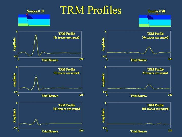 TRM Profiles -0. 2 1 Amplitude 1 -0. 2 1 Trial Source 120 TRM