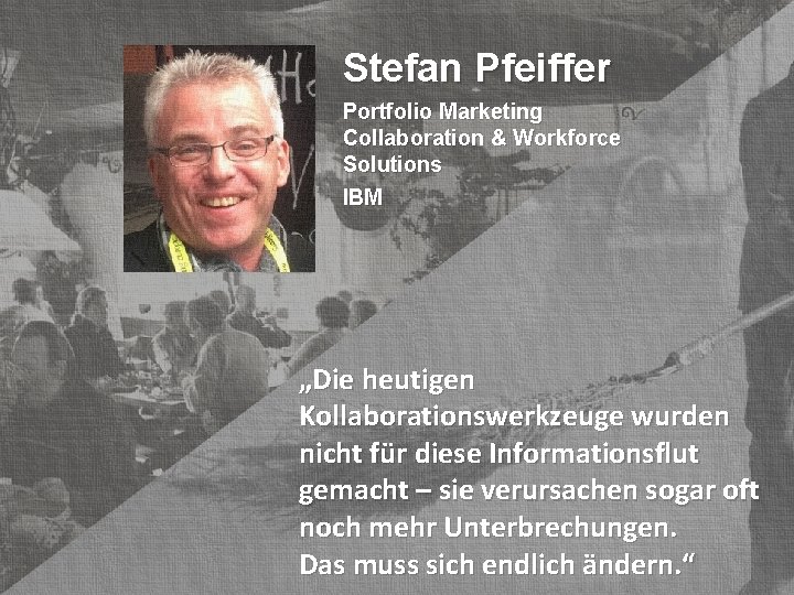 Stefan Pfeiffer © PROJECT CONSULT Unternehmensberatung Dr. Ulrich Kampffmeyer Gmb. H 2011 / Autorenrecht: