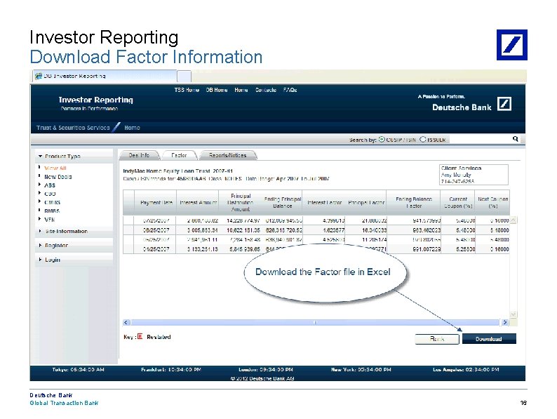 Investor Reporting Download Factor Information — Blank page used to create a slide (promote