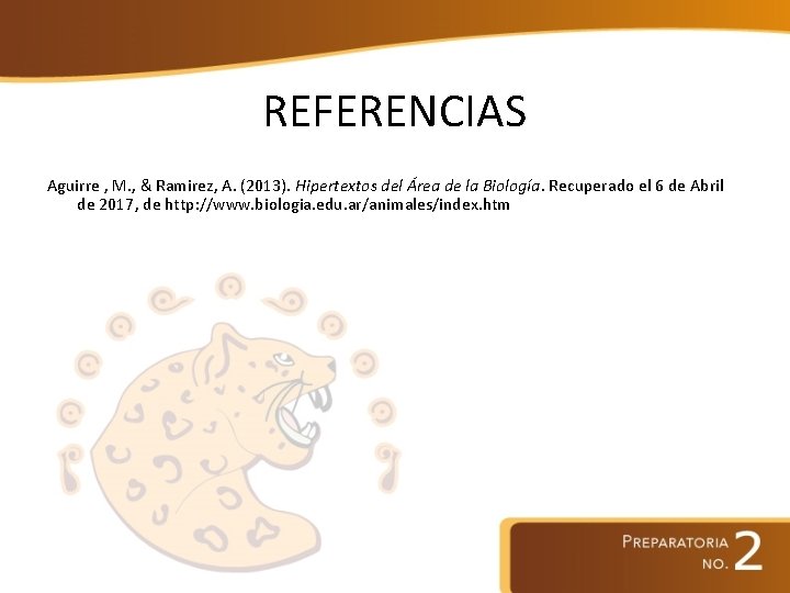 REFERENCIAS Aguirre , M. , & Ramirez, A. (2013). Hipertextos del Área de la