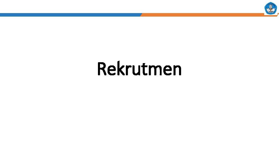 Rekrutmen 