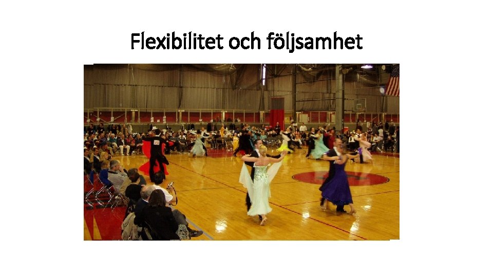 Flexibilitet och följsamhet 