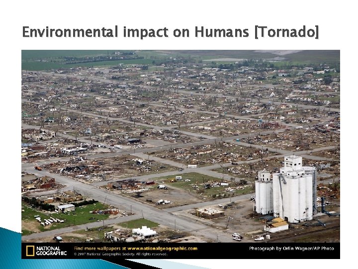 Environmental impact on Humans [Tornado] 