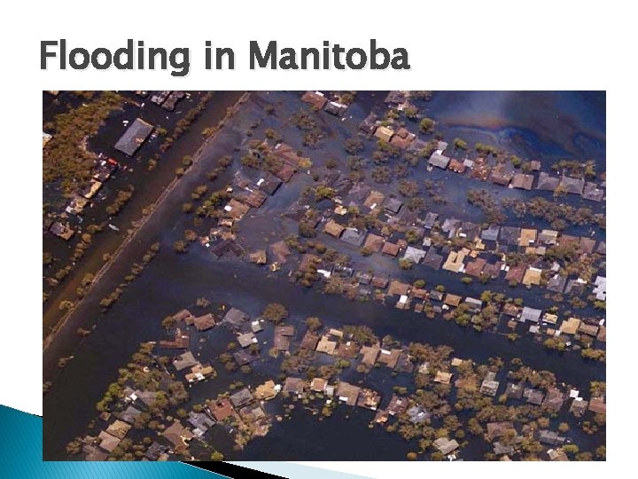 Flooding in Manitoba 