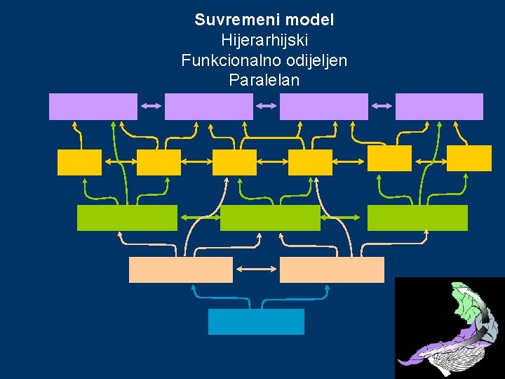 Suvremeni model Hijerarhijski Funkcionalno odijeljen Paralelan 