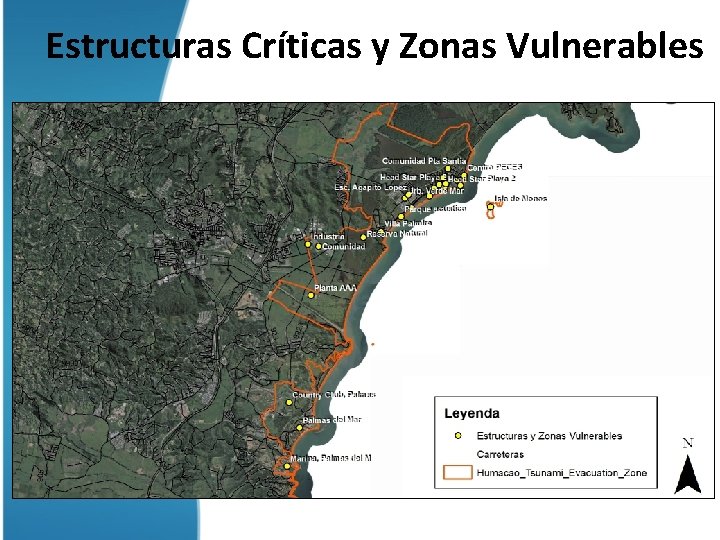 Estructuras Críticas y Zonas Vulnerables 