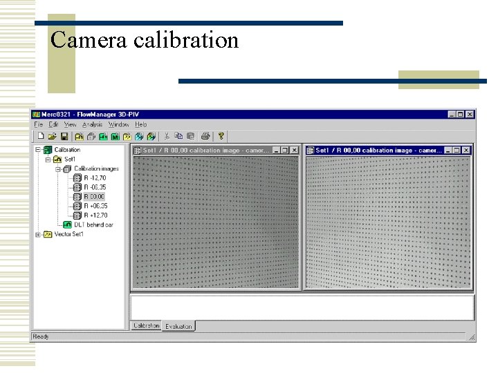 Camera calibration 