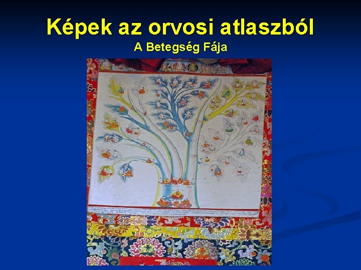 Képek az orvosi atlaszból A Betegség Fája 