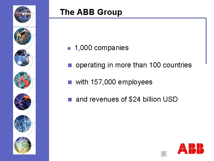 © ABB Lummus Global B. V. - 3 The ABB Group 1, 000 companies