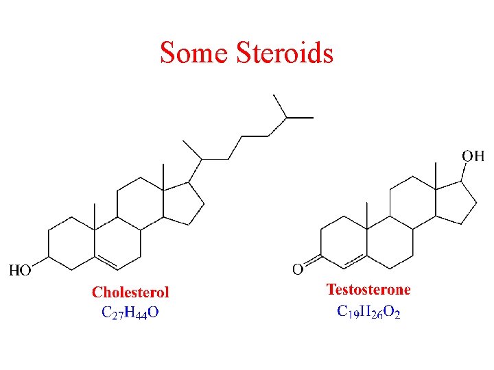 Some Steroids 