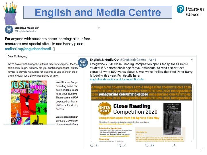 English and Media Centre 8 