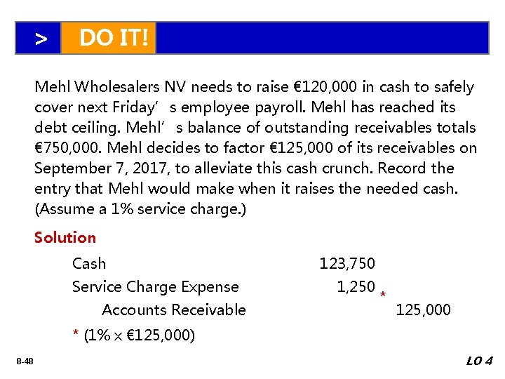 > DO IT! Mehl Wholesalers NV needs to raise € 120, 000 in cash