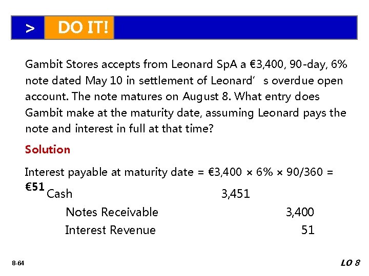 > DO IT! Gambit Stores accepts from Leonard Sp. A a € 3, 400,