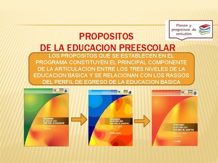 PROPOSITOS DE LA EDUCACION PREESCOLAR LOS PROPOSITOS QUE SE ESTABLECEN EN EL PROGRAMA CONSTITUYEN