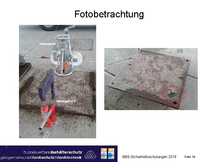 Fotobetrachtung BBS-Sicherheitsschulungen 2019 Seite 19 