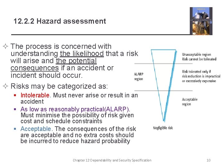 12. 2. 2 Hazard assessment ² The process is concerned with understanding the likelihood