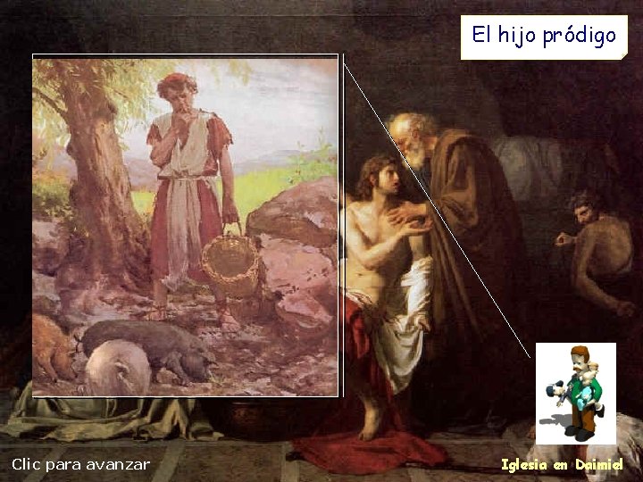 El hijo pródigo Y cuando todo lo hubo malgastado, vino una gran hambre en