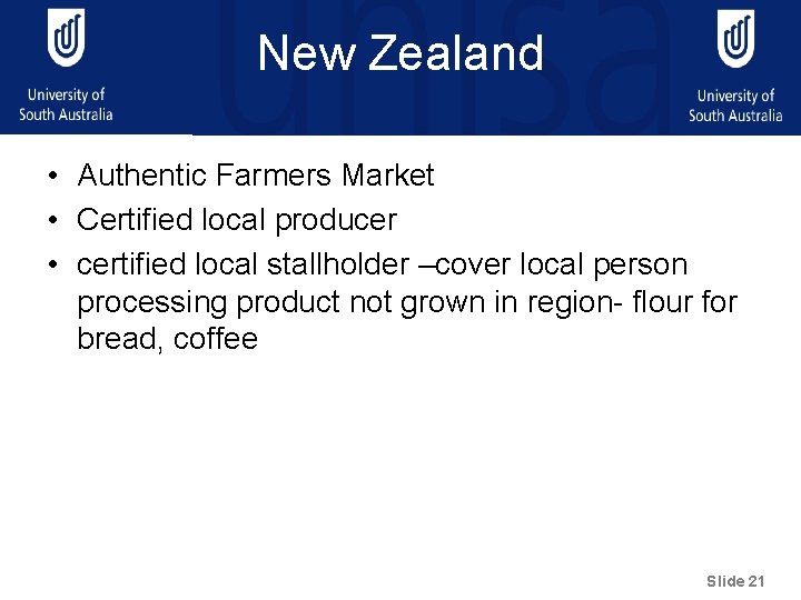 New Zealand • Authentic Farmers Market • Certified local producer • certified local stallholder