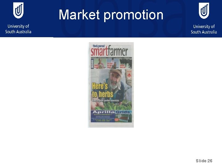 Market promotion Slide 26 