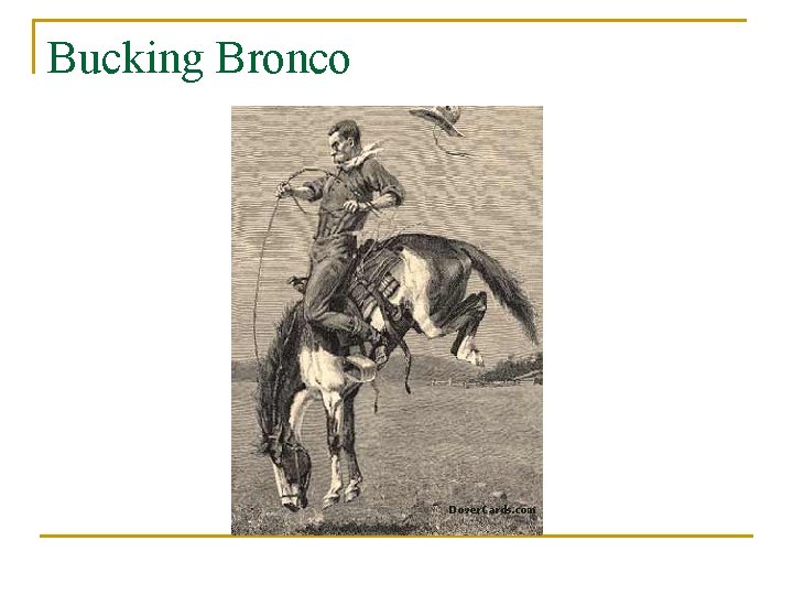 Bucking Bronco 