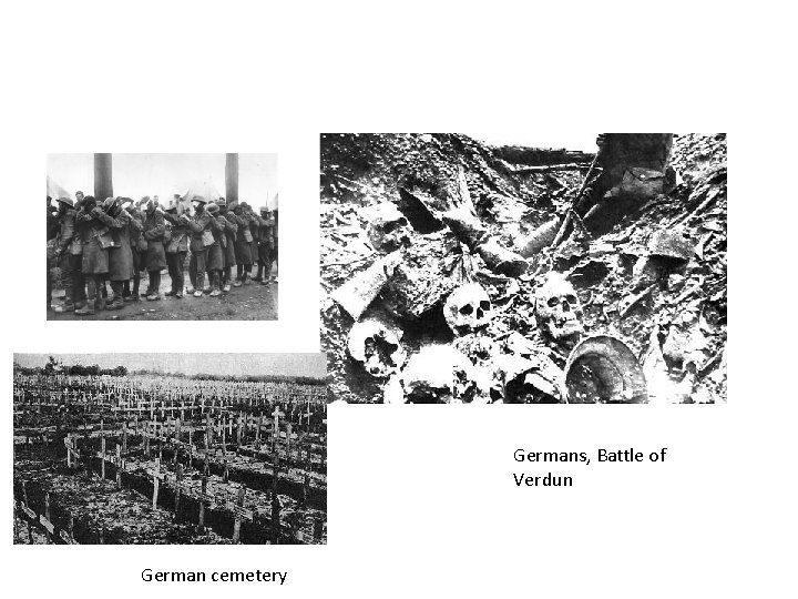 Germans, Battle of Verdun German cemetery 