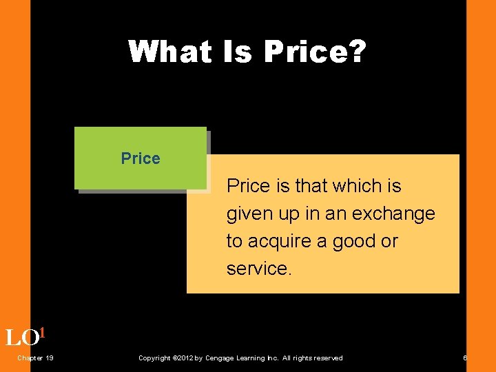 What Is Price? Price is that which is given up in an exchange to