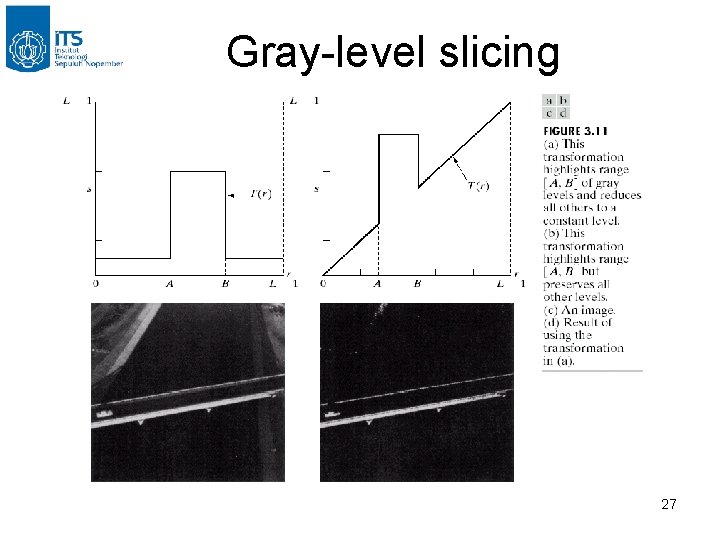 Gray-level slicing 27 