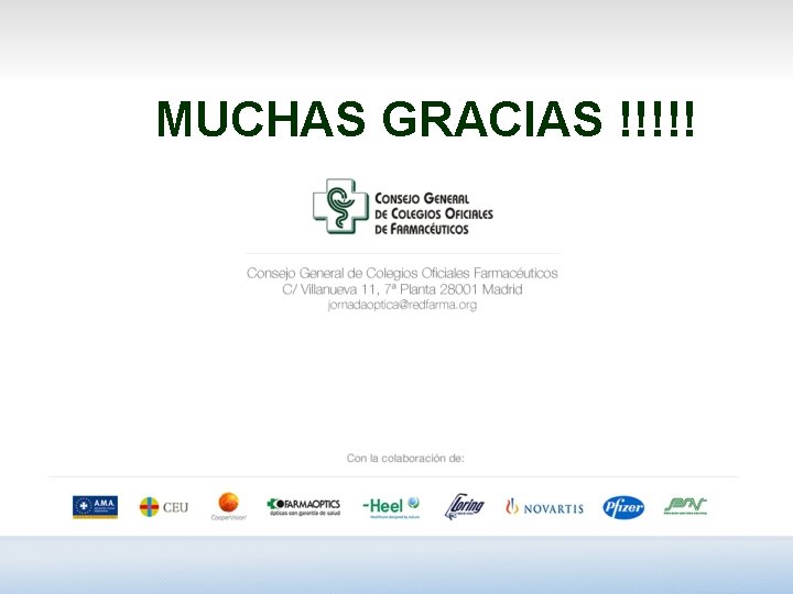 MUCHAS GRACIAS !!!!! 