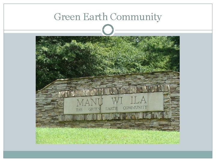 Green Earth Community 