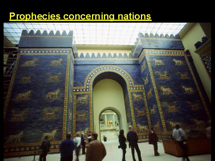 Prophecies concerning nations 