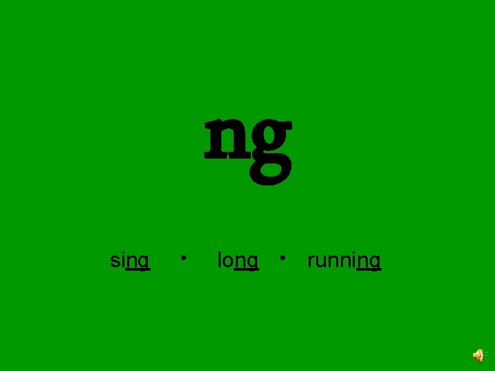 ng sing long running 