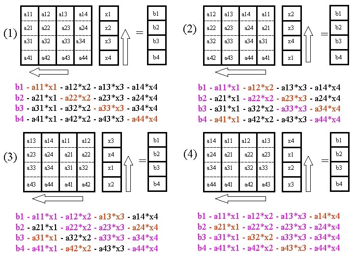 (1) a 11 a 12 a 13 a 21 a 22 a 23 a
