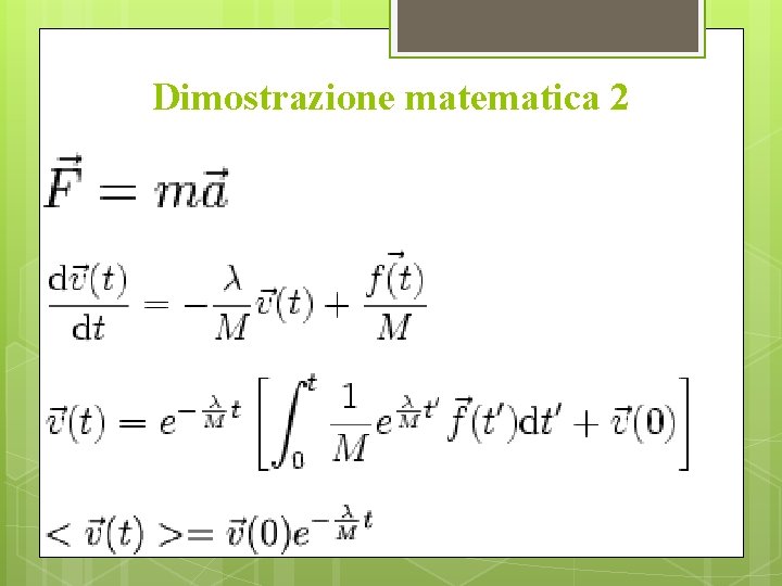 Dimostrazione matematica 2 