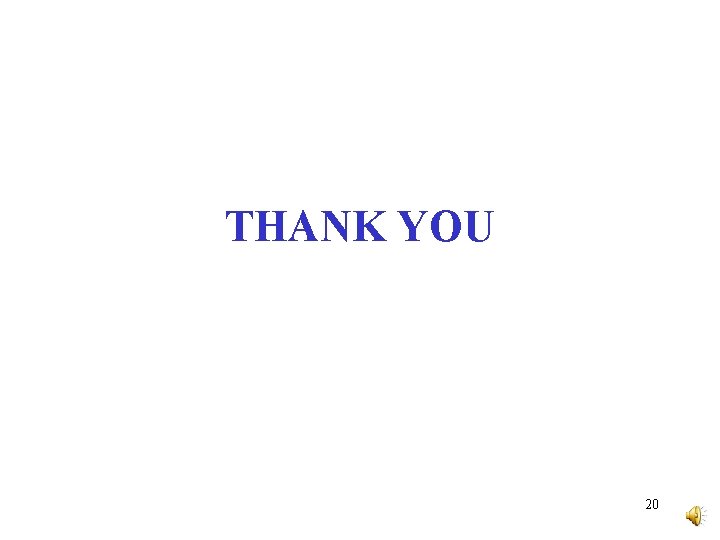 THANK YOU 20 