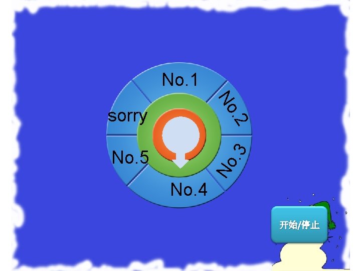 No. 1 No No. 5 No. 4 No. 3 . 2 sorry 