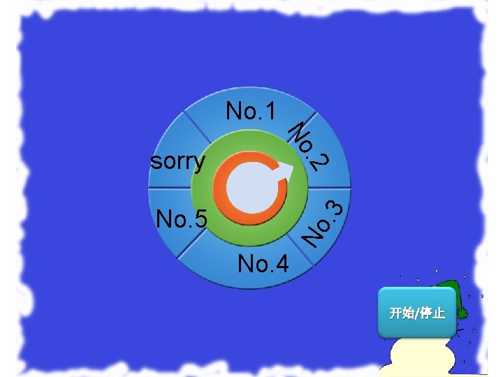 No. 1 No. 5 No. 4 No. 3 . 2 No sorry 