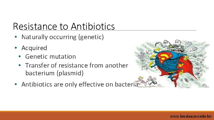 Resistance to Antibiotics • Naturally occurring (genetic) • Acquired • Genetic mutation • Transfer