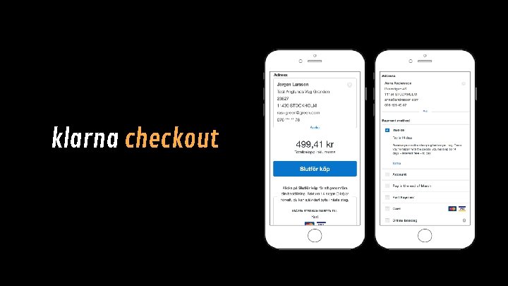 klarna checkout 