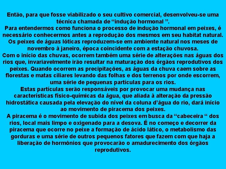 Então, para que fosse viabilizado o seu cultivo comercial, desenvolveu-se uma técnica chamada de