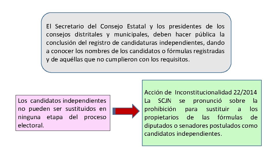 El Secretario del Consejo Estatal y los presidentes de los consejos distritales y municipales,