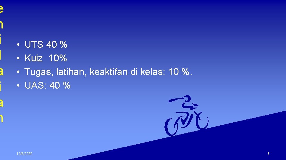 e n i l a i a n • • UTS 40 % Kuiz