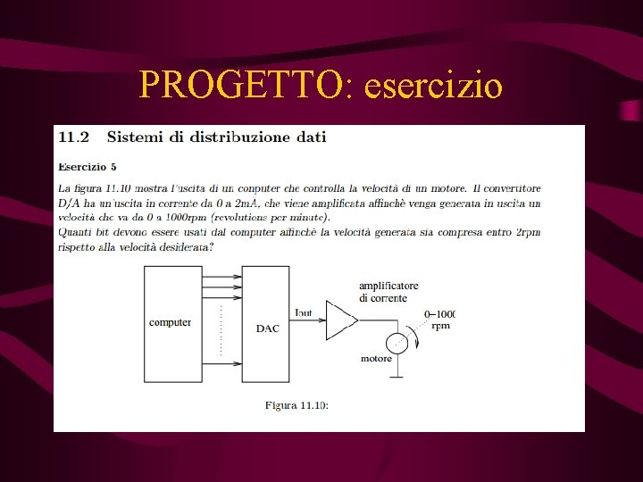 PROGETTO: esercizio 