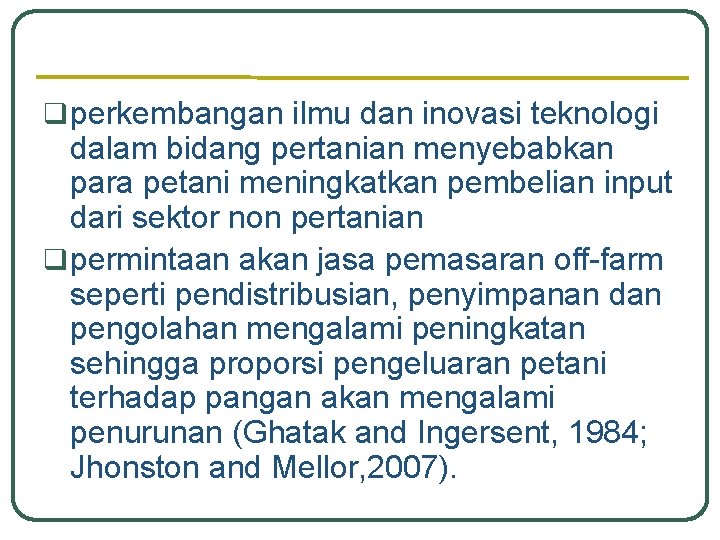 q perkembangan ilmu dan inovasi teknologi dalam bidang pertanian menyebabkan para petani meningkatkan pembelian q perkembangan ilmu dan inovasi teknologi dalam bidang pertanian menyebabkan para petani meningkatkan pembelian