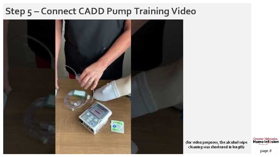 CADD Solis Portable Pump Medication Administration Training Video